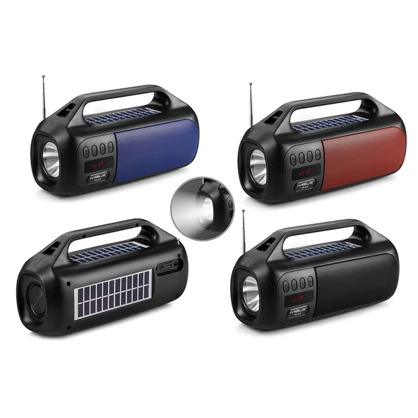 Concord YGA79 Solar Güneş Enerji FM Radyo Fenerli Bluetooth Hoparlör