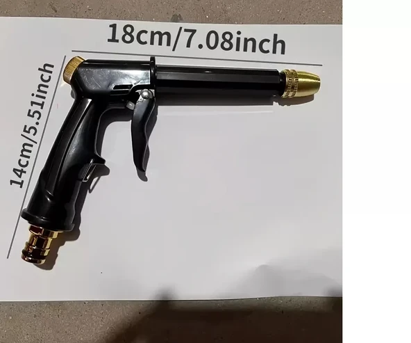 Yüksek Basınçlı Ayarlanabilir Bahçe Sulama Araba Yıkama Püskürtme Sı - Resim 5