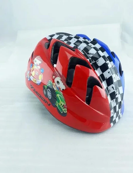 MOON MV 7 AYARLANABİLİR ÇOCUK BİSİKLET KASKI - Resim 2