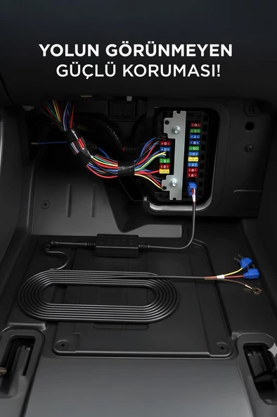 Lenovo V7/7720 ve V7/ Plus -8801 Uyumlu Hardwire Kit Park Modu Kiti - Resim 2