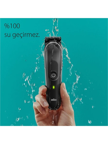 Braun Series 5 MGK5410 Hepsi Bir Arada Şekillendirme Seti, 9’u 1 Arada Erkek Bakım Kiti - Resim 5