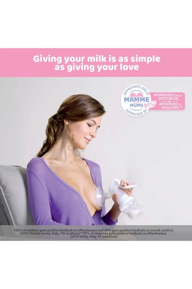 Chicco Natural Feeling Manuel Göğüs Pompası - Resim 3