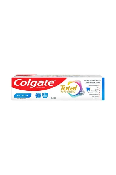 Colgate Diş Macunu Total Aktif Koruma 50ml ürün görseli
