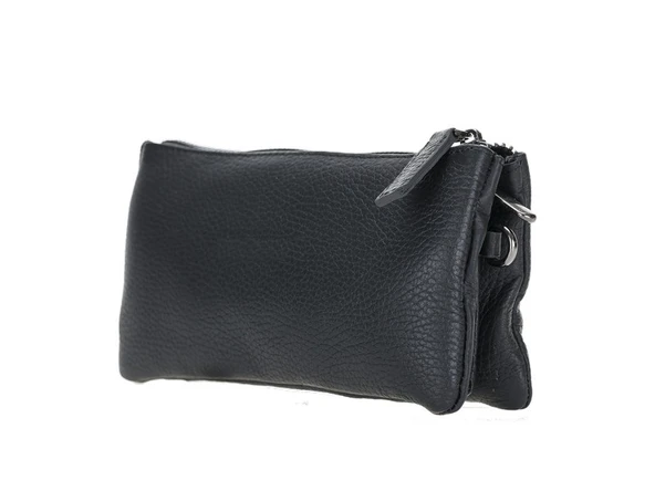 Jaya Portföy Deri Kadın Çantası FL01 Siyah ürün görseli 1