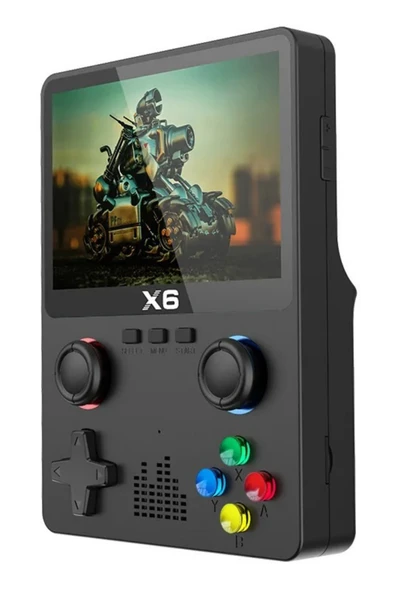 AteşTech X6 Retro Oyun Konsolu 3.5 İnç HD Ekran 10000 Oyunlu 2000mAh Taşınabilir Game Stick ürün görseli