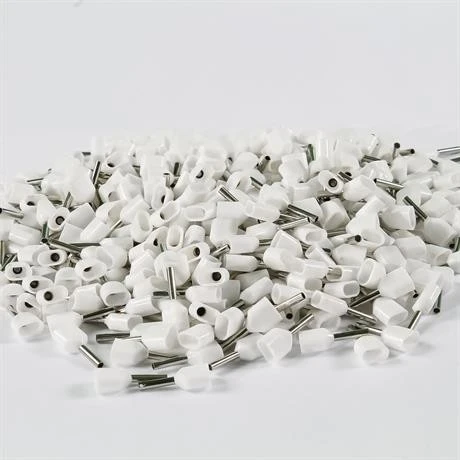 Eurowest 2x0,50mm Beyaz Çift Girişli İzoleli Yüksük ( 1 Kutu 1000 Adet ) - Resim 2