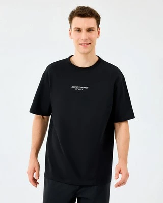 Skechers S231094-3817 M Graphic Tee Reflect Logo Oversize Erkek Tişört ürün görseli