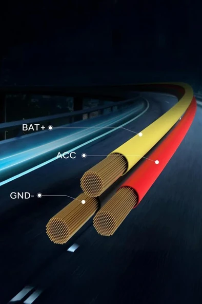 Lenovo Q3-3318 Uyumlu Hardwire Kit Park Modu Kiti - Resim 3