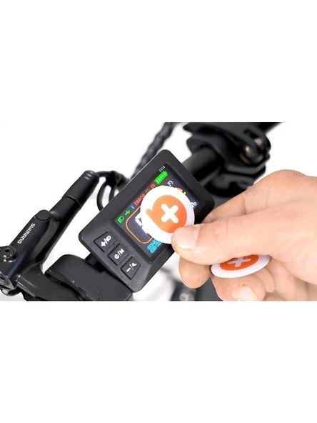 Alba Fold 2 36V 7.8AH 20 Jant Katlanır Elektrikli Bisiklet Beyaz NFC 2025 el gazlı - Resim 8