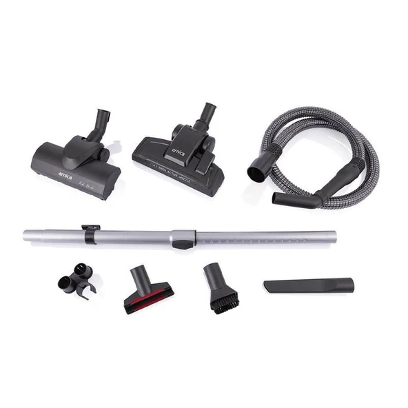 Arnica Hydra Rain Plus 2400 W Halı Yıkama Makinesi Gümüş Siyah - Resim 3