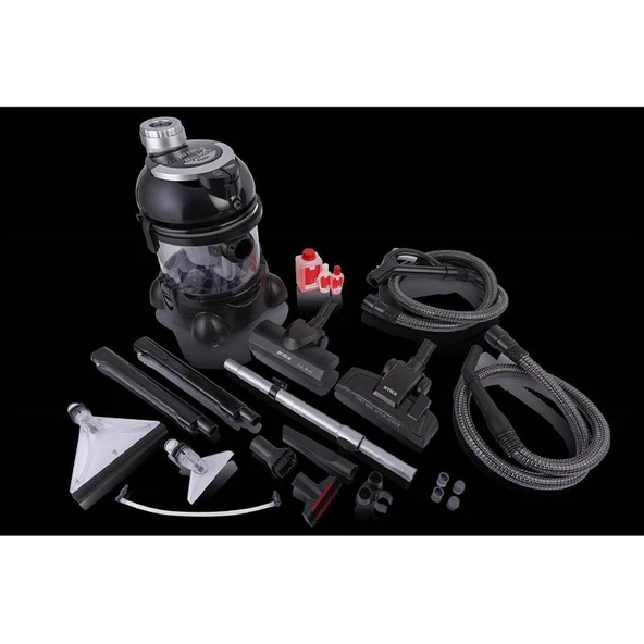 Arnica Hydra Rain Plus 2400 W Halı Yıkama Makinesi Gümüş Siyah - Resim 4