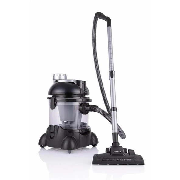 Arnica Hydra Rain Plus 2400 W Halı Yıkama Makinesi Gümüş Siyah ürün görseli