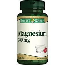 Nature's Bounty Magnesium 250 mg 60 Tablet ürün görseli