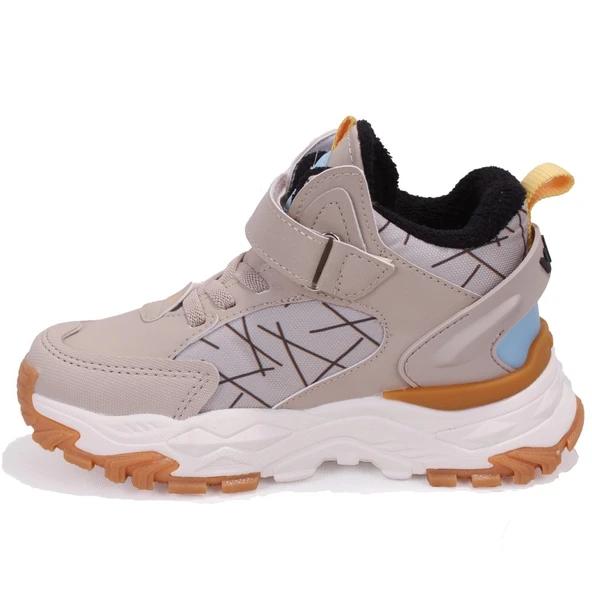 Vicco Tura 946F25K437 Bej Ortopedik Günlük Erkek Çocuk Spor Bot - Resim 3