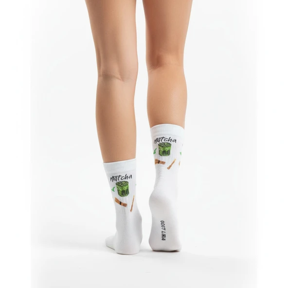 Macha Socks – Desenli Unisex Soket Çorap - 5