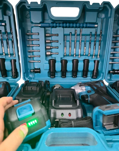 HSGL HKT-508 450Nm Akülü Darbeli Somun Sökme – 36V Çift Akülü, Yüksek Torklu Profesyonel Lokma Makinesi - 4