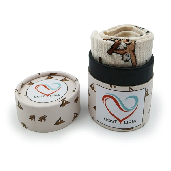 Sloth Socks Desenli Unisex Soket Çorap - 2