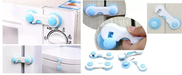 Çocuk Koruma Kilidi - Geçmeli 2 Adet Dolap Kilidi - 2