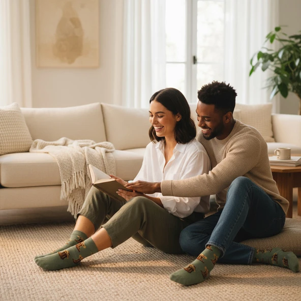 Cowboy Socks – Desenli Unisex Soket Çorap - 10