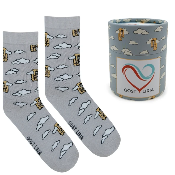 Tired Socks  Desenli Unisex Soket Çorap