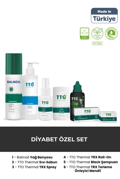 TTO Diyabetik Kişisel Bakım Seti 2 ürün görseli