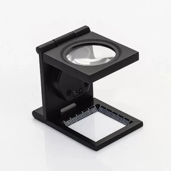 25x25 Mm Full Çelik Kaplı Katlamalı Büyüteç Th9005b - Resim 7