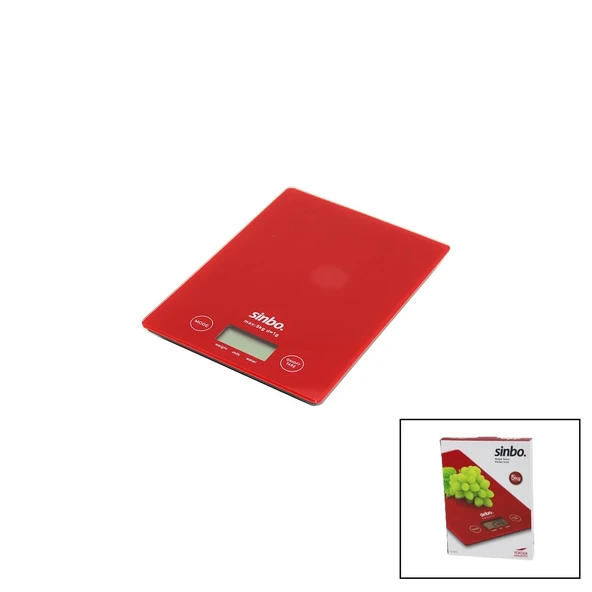 CAM  MUTFAK TARTISI TERAZİ  LCD EKRAN   5KG/1GR  PİLLİ=CR2032 GR/OZ/ML/IB ÖLÇÜM SKS-4519 (5365) ürün görseli
