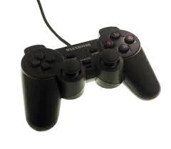 GAME JOYPAD PC ANALOG SİYAH OYUN KOLU PL-2596 (5365)