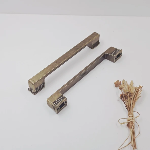 Ay-Az Kulp Sur 128/160mm Antik Mutfak Banyo Dolap Çekmece Kulpu - Resim 2