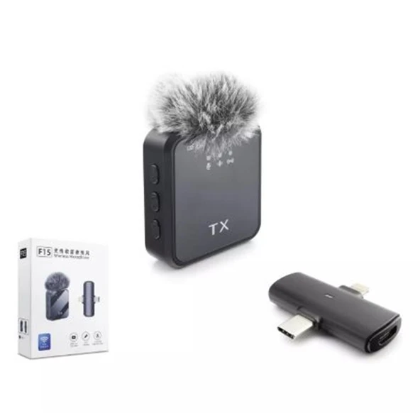 Hadron F15 Kablosuz Mikrofon ürün görseli