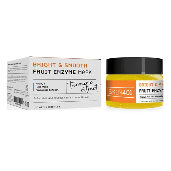 Skin401 Bright Smooth Fruit Enzyme Mask 100 ml ürün görseli
