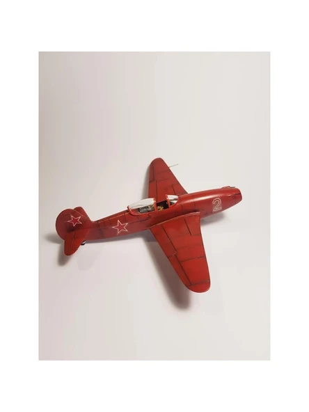 PM Model 102 1/72 YAKOVLEV  YAK-15 Jet Avcı Uçağı Demonte Plastik Maketi - 5