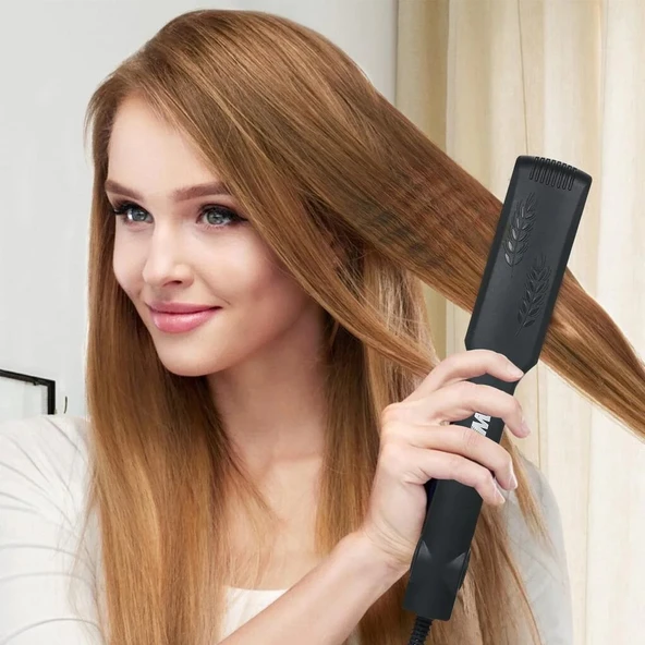 GW-7657 Elektrikli Zikzak Isıtma Ayarı Dalgalı Saç Modelleyici Saç Şekillendirici Aracı (5365) - Resim 2