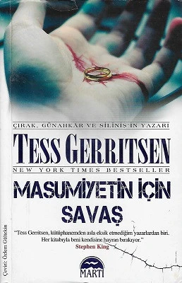 Masumiyetin İçin Savaş Tess Gerritsen Martı Yayınları ürün görseli