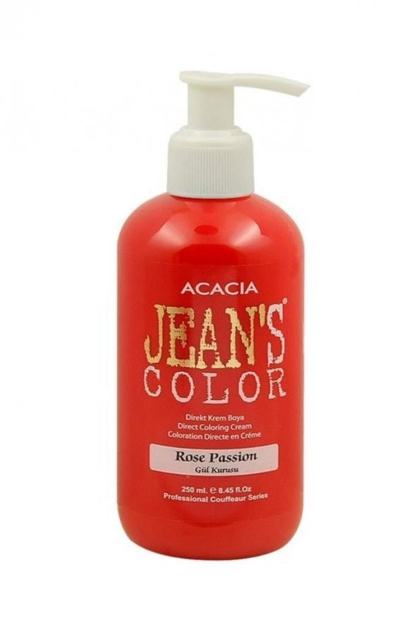 Acacia Jean's Color Saç Boyası Gül Kurusu 250 ml