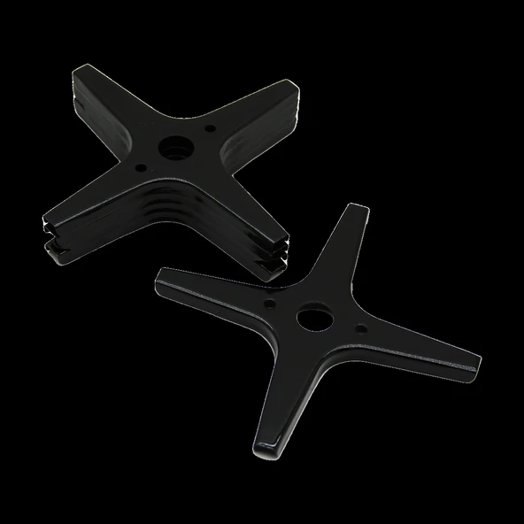 5 ADET SİYAH ARTI MODEL CEZVELİK OCAK KÜÇÜLTÜCÜ EMAYE (5365)