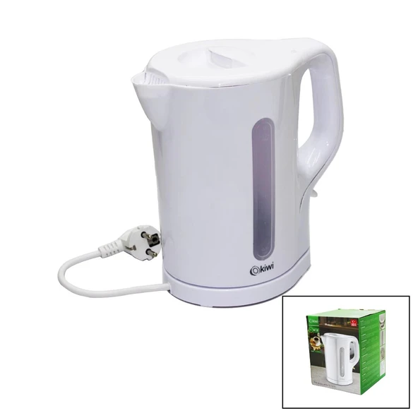 PLASTİK KETTLE SU ISITICISI BEYAZ 1.7LT 2000W OTOMATİK KAPANMA - 360° GÖVDE - KABLO SAKLAMA KK-3304 (5365)