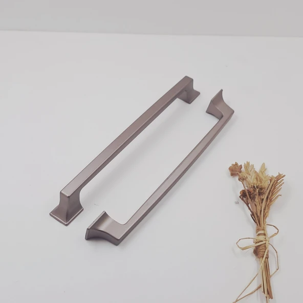 Ay-Az Kulp Kürdevan 160MM Modern Şık Metal Bronz Mutfak Banyo Dolap Çekmece Kulpu ürün görseli 1