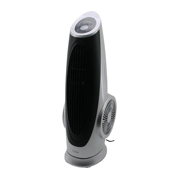 KİWİ KFAN-7690  KULE TİPİ   TURBO FAN VANTİLATÖR   KUMANDALI - DOKUNMATİK EKRAN  130W   3 KADEME HIZ   Y: 75CM (5365) ürün görseli 1