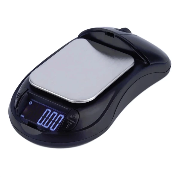 hassas terazi 200 Gr 0.01 Gr Mouse Cep Terazisi (5365) - 3