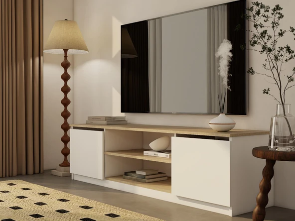 Bade Tv Ünitesi KotonVizon Renk - Resim 2