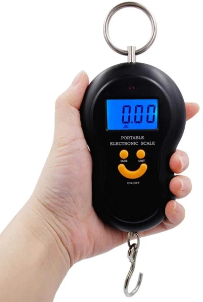 Dijital Elektronik Led Ekran El Terazisi Cep Kantarı Tartısı (5365) - 3