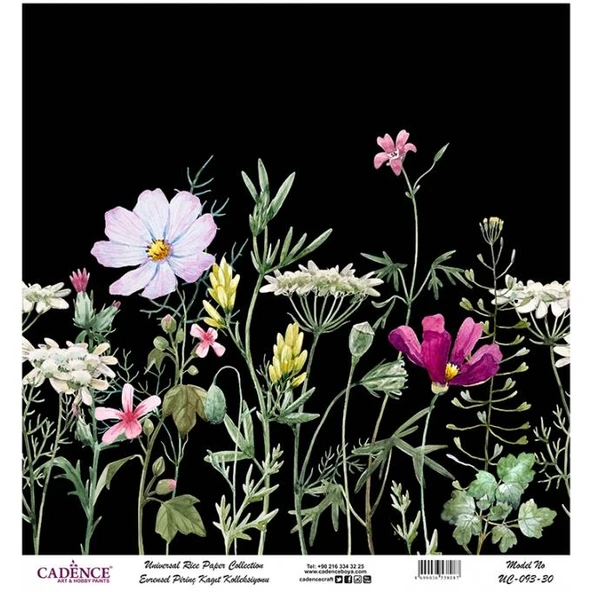 Cadence Evrensel Pirinç Dekopaj Kağıdı - UC-093 ürün görseli