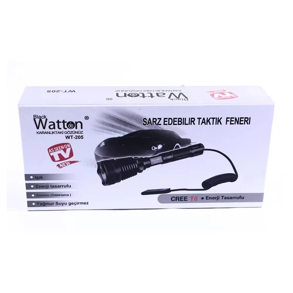 Orjinal 800 Lümen T6 Özel Avcı Feneri  Wt-205 - Resim 4