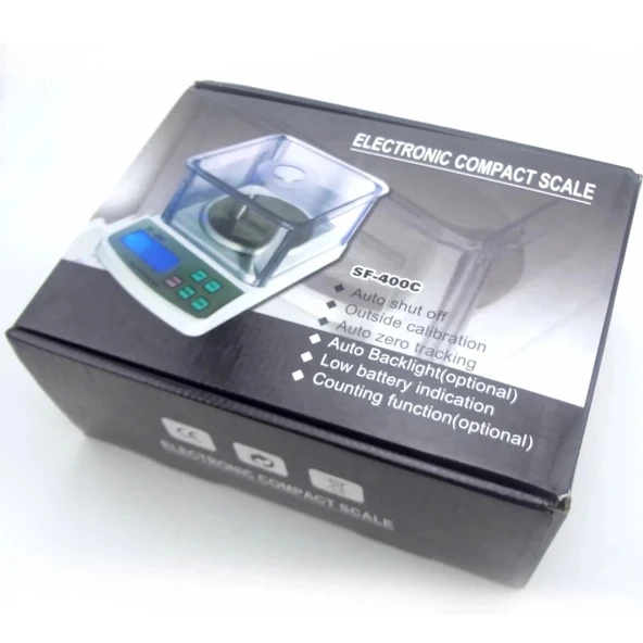 500g 0.01Gram LCD Dijital Hassas Terazi (5365) - Resim 5