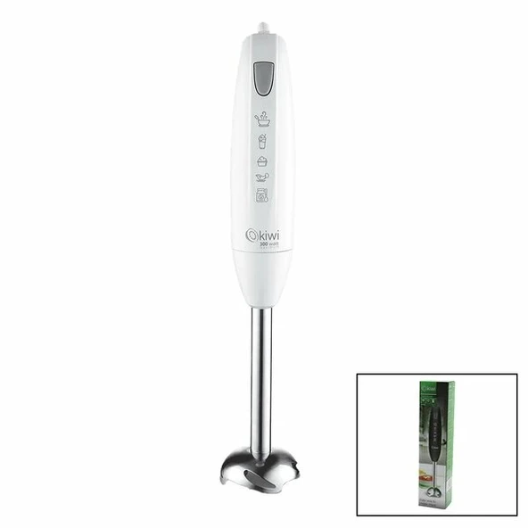 KİWİ KHB-4415  ÇUBUK  EL BLENDER  ÇELİK UÇLU   DC MOTOR - 300W (5365) ürün görseli