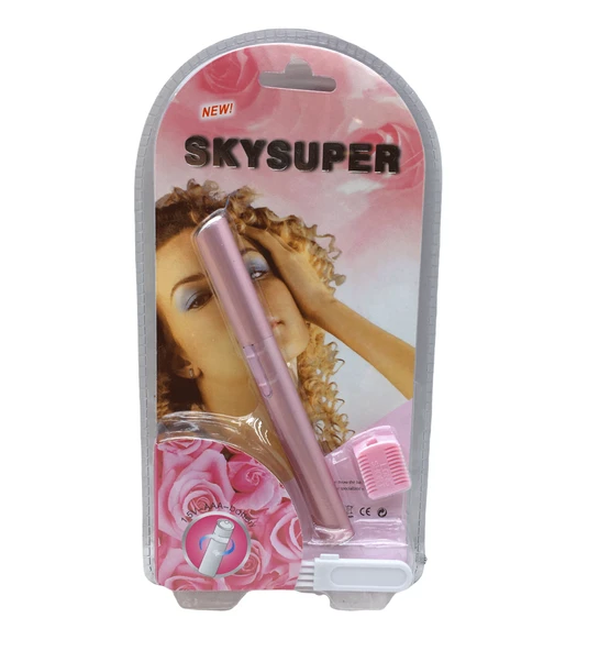 SKYSUPER PEMBE PİLLİ YANAK KIL ALMA MAKİNASI (5365) ürün görseli