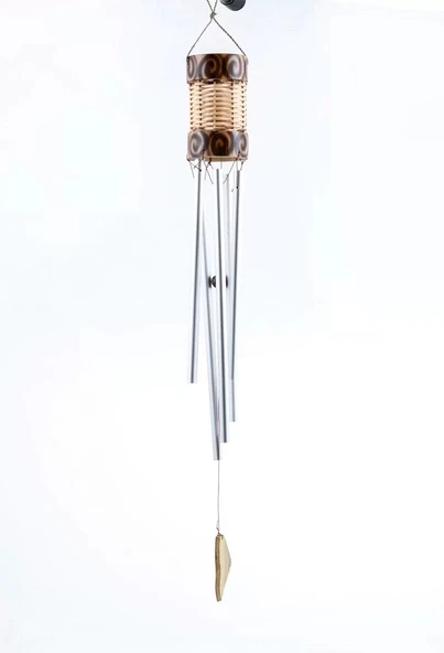 Üstü Bambu Metalli Rüzgar Çanı 83 Cm St00143 ürün görseli 1