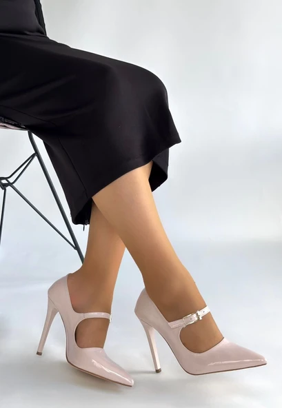 Tiej Bej Rugan Stiletto Ayakkabı - Resim 6