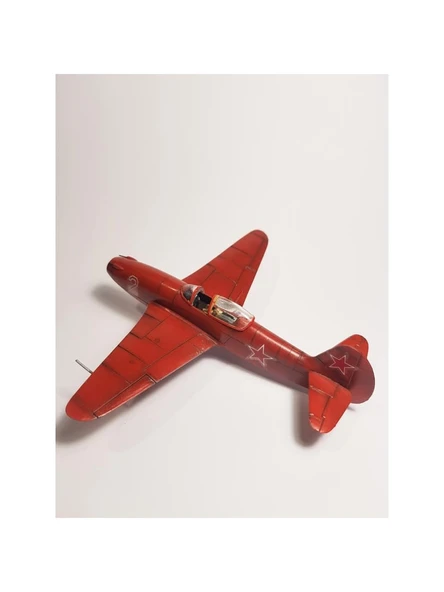 PM Model 102 1/72 YAKOVLEV YAK-15 Jet Avcı Uçağı Demonte Plastik Maketi - 4